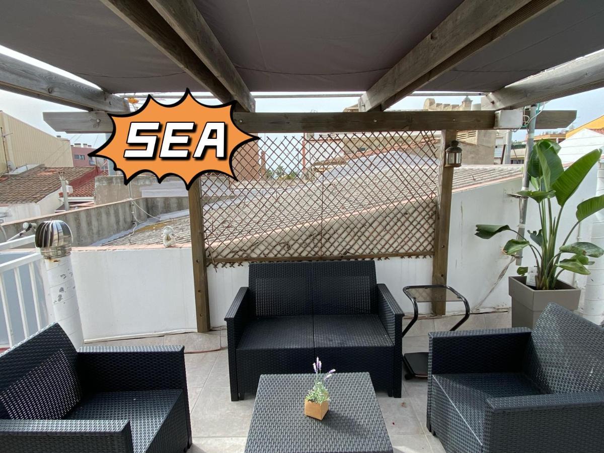 Apartamentos Playa Badalona Exteriör bild